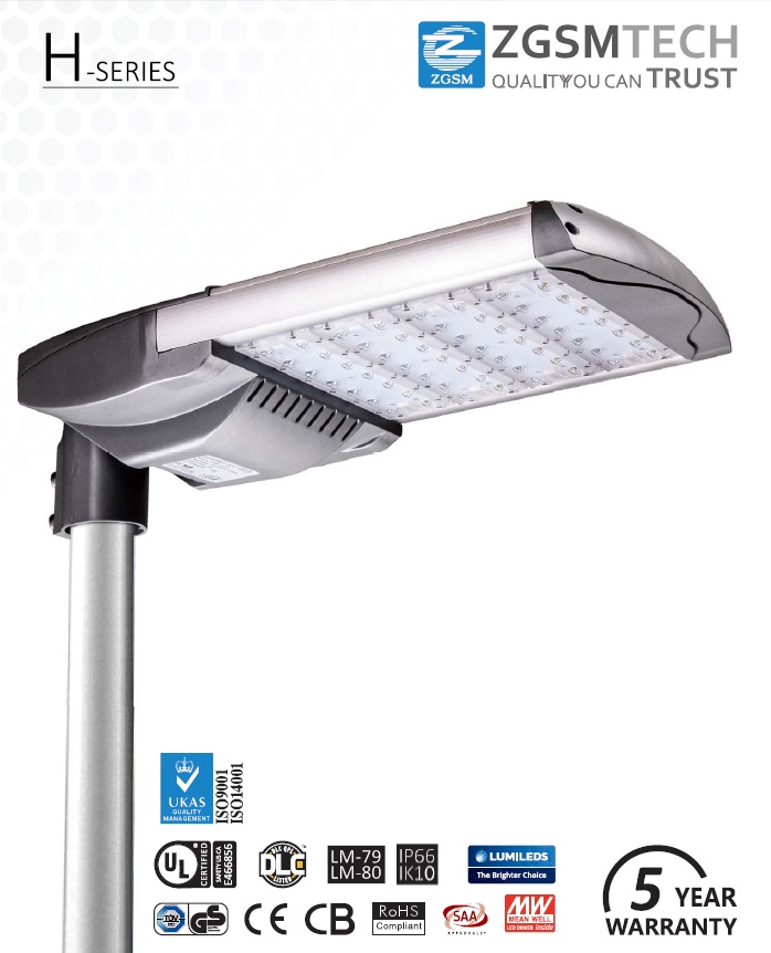 230W cUL Dlc Listed Outdoor IP66 LED Parking Lot Light