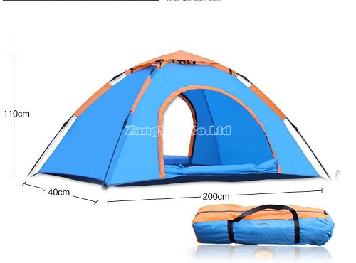1-2 Person Single Layer Auto Camping Tent