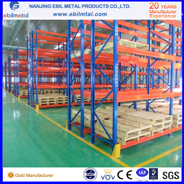 Ce-Certificated High Loading Capacity Pallet Racking / Steel Pallet Rack