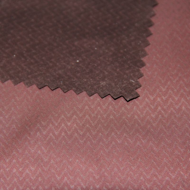 Embossed Printed Fake Memory Fabric for Spring Coat