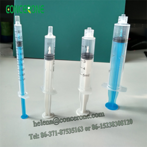 Single Use 3 Parts Self Destroy Syringes, Disposable Syringes