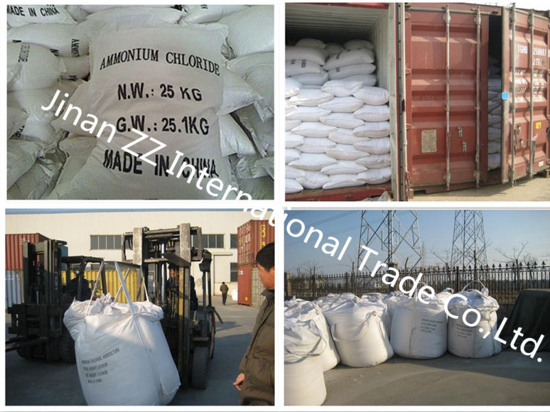 Industrial Grade Powder Ammonium Chloride (99.5%min)