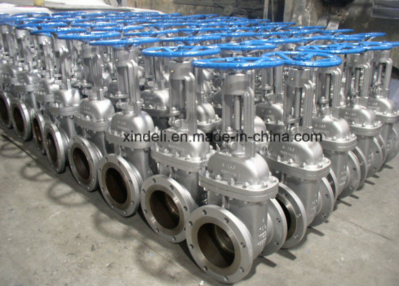 JIS 10k 80A Stainless Steel CF8/CF8m Rising Stem Gate Valve