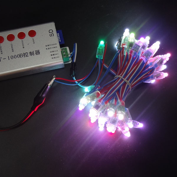 Digital RGB Ws2811 Ws2812b LED DC5V DMX Controller LED Strip