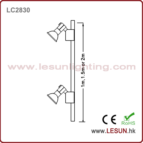 OEM Height 5W/PC 12V MR16 LED Rail Jewelry Display Light LC2830