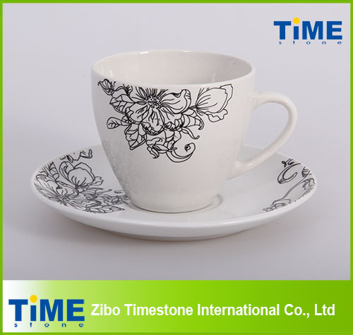 2014 New Design Tea Cup and Saucer