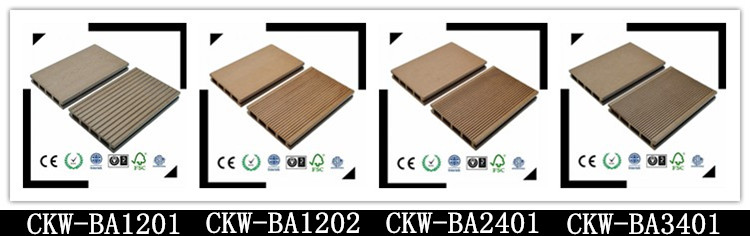 Made in China Factory Direct Sell Waterproof Recycling Wood Plastic Composite WPC Outdoor Flooring 125*23