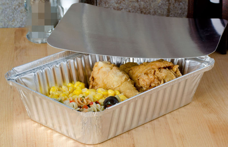 safety Food Packing Aluminum Foil Food Container