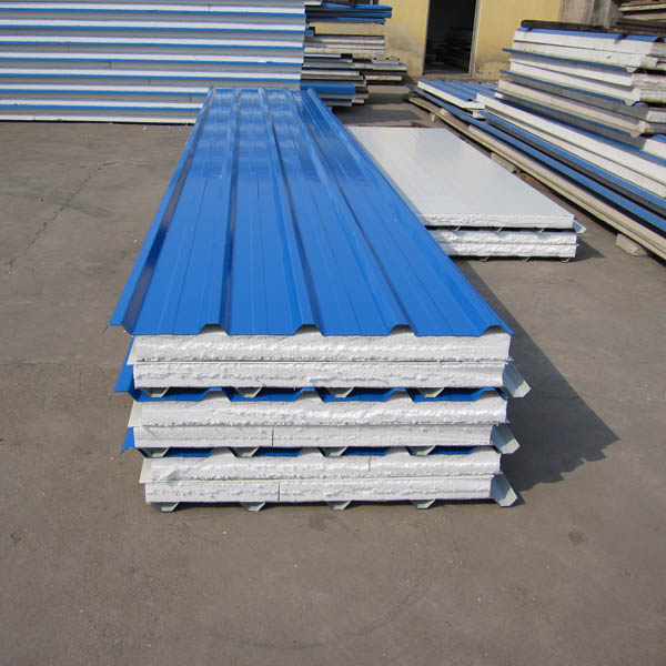 ISO9001: 2008 Color Steel EPS Sandwich Panel Line