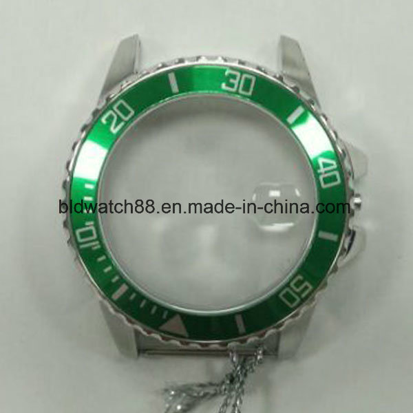 High Quality 316L Stainless Steel Watch Case with Crystals