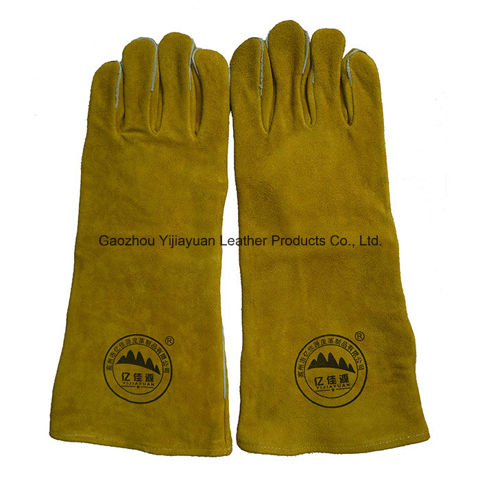 Golden Double Palm Heavy Duty Welding Gloves