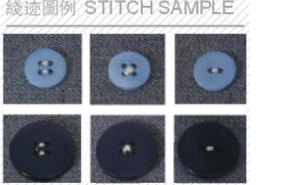 Zuker Juki Driect Drive Button Attaching Industrial Sewing Machine (ZK373D)