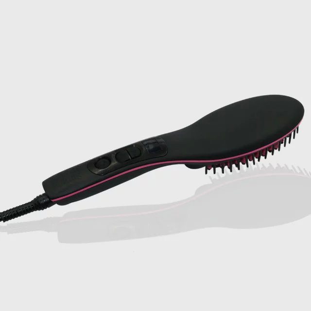 2016 Best Selling Brush Hair Straightener