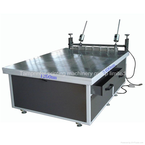 Tam-1224D Large Manual Screen Printing Machine for Glass