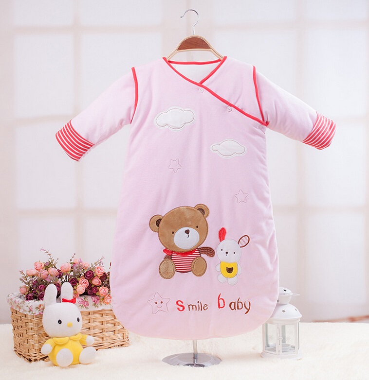 New Style Lovely Warm Baby Knitted Sleeping Bag