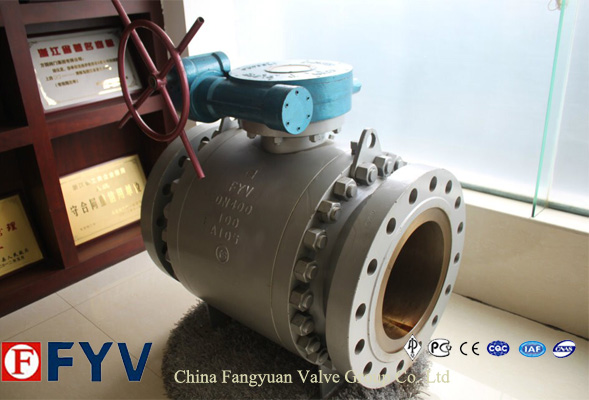 API Side Entry Trunnion Ball Valve