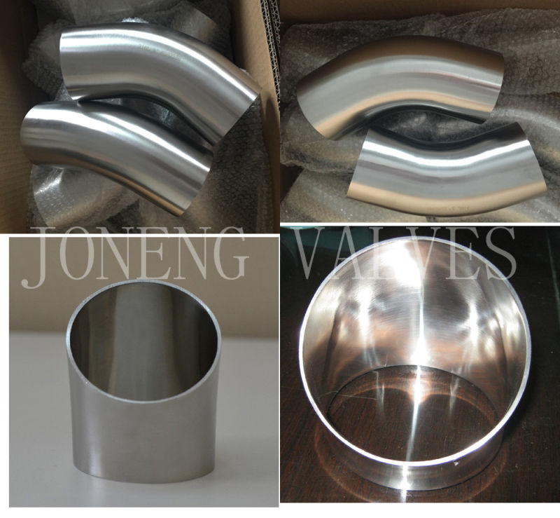 Stainless Steel Food Grade Clamp Type 45D Elbow (JN-FT2001)