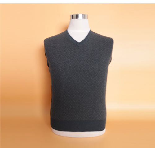 Yak Wool/Cashmere V Neck Pullover Long Sleeve Sweater/Clothing/Garment/Knitwear