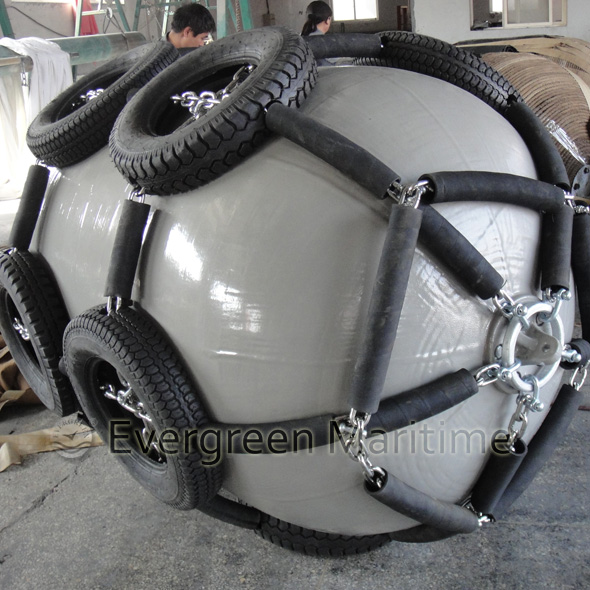 Yokohama Floating Rubber Fenders Yokohama Marine Rubber Fender with High Energy Absorption and Low Reaction Force