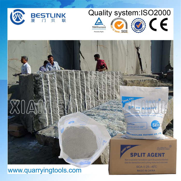 Soundlesss Stone Cracking Mortar for Stone&Concrete