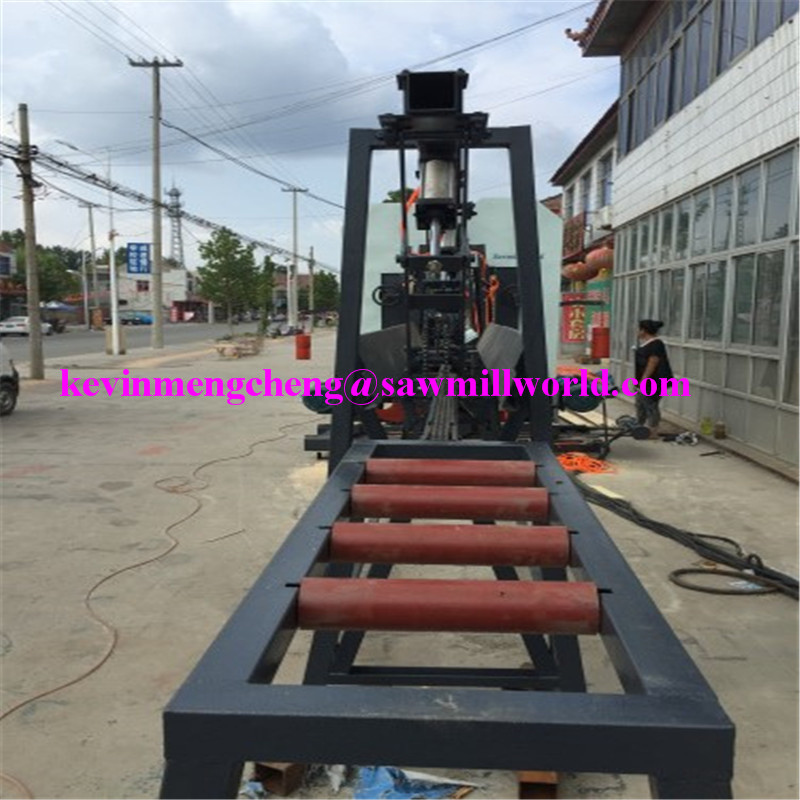 CNC Automatic Band Sawmill High Frequency Twin Vertical Saw Cutting Machine