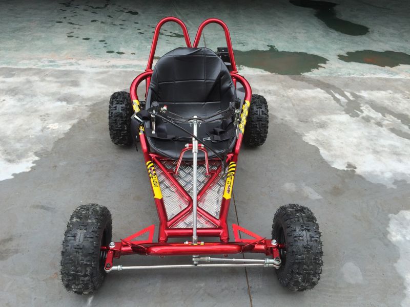 196cc Engine Drift Bike Dune Buggy, Single Speed Automatic Drive System: Heavy Duty Chain