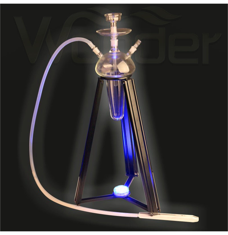 Glass Hookahs with Leather Case Provide Sample