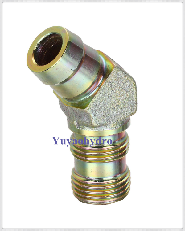 Hose Barb Tail Connector with Adjust Nut Pipe Fittings