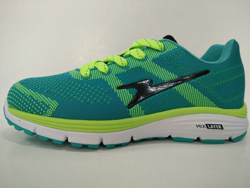 Latest Design Green Sport Jogging Shoes