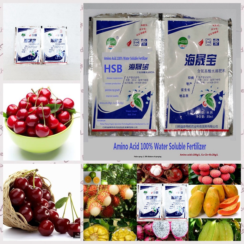 Amino Acid as 100% Water Soluble Organic Fertilizer