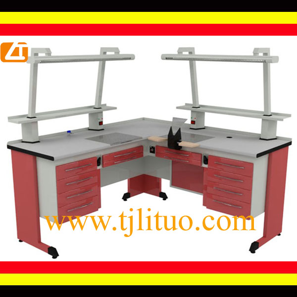 SGS Ce Certification Dental Lab Clinic Work Bench Technical Workstation