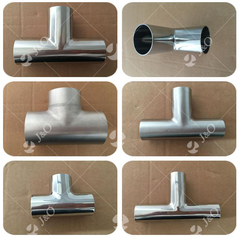 Sanitary Stainless Steel Y Elbow Clamp Tee