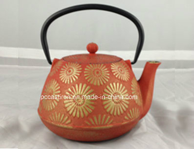 Popular Design Cast Iron Teapot 1.2L