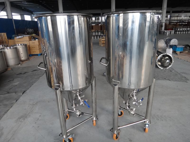 Stainless Steel Wheeled Beer Fermenter
