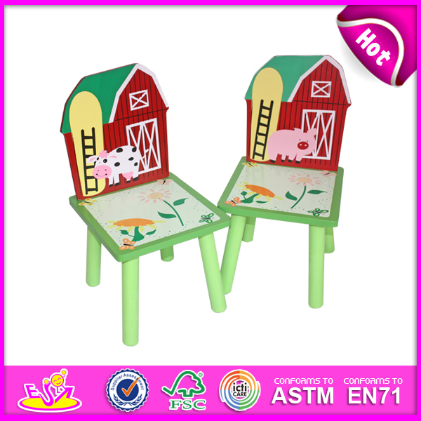 Lovely Wooden Table and Chair Toy for Kids, Wooden Toy Table and Chair Set for Children, Cute Wooden Table and Chair W08g129