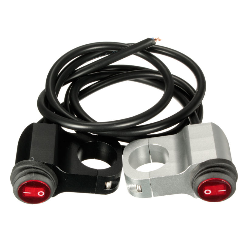 Motorcycle Waterproof Headlight Spotlight Switch 7/8