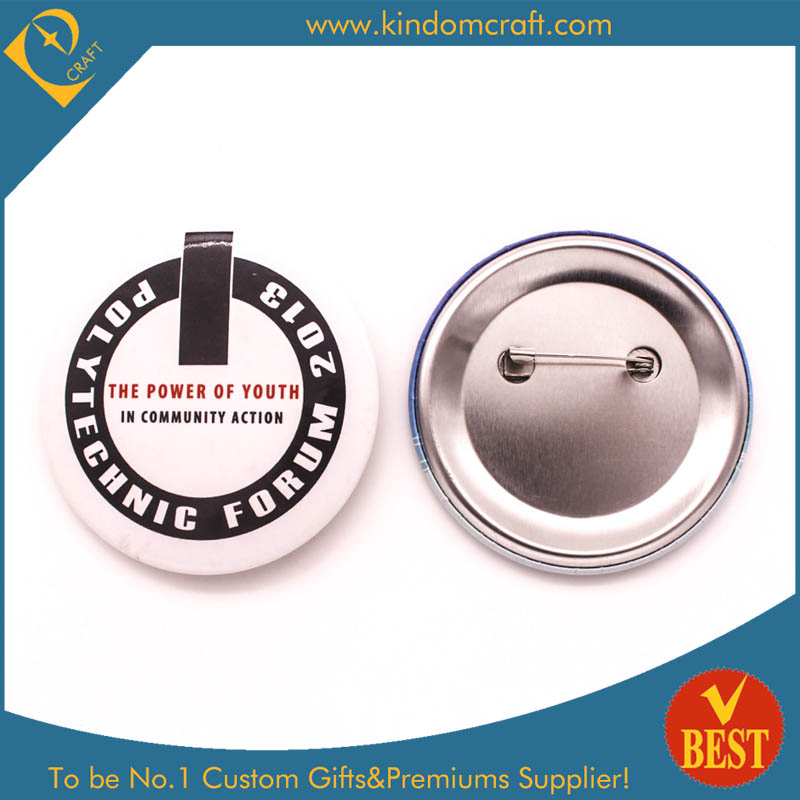 Teaching Forum Tie Button Badge in Cheap Price From China