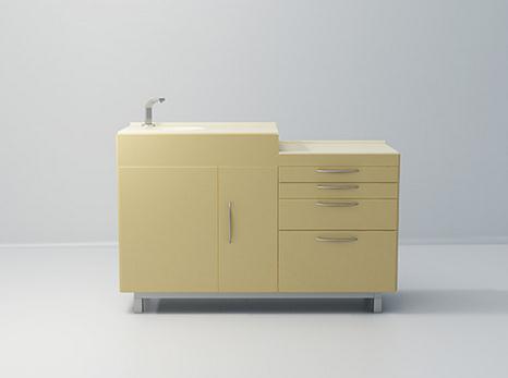 King Series Wb+CT Dental Cabinet