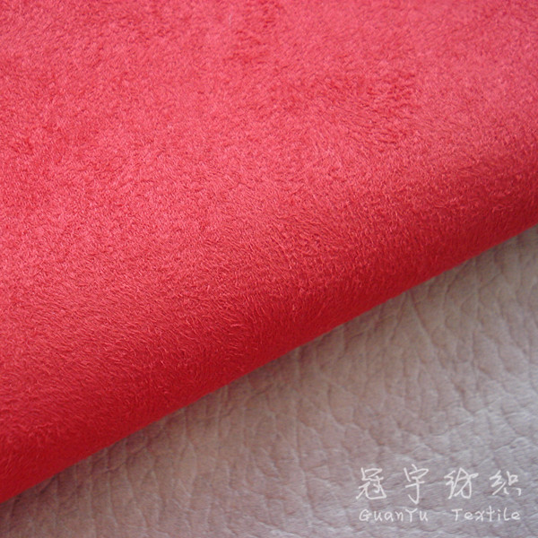 Compound Suede 100% Polyester Fabric with T/C Backing