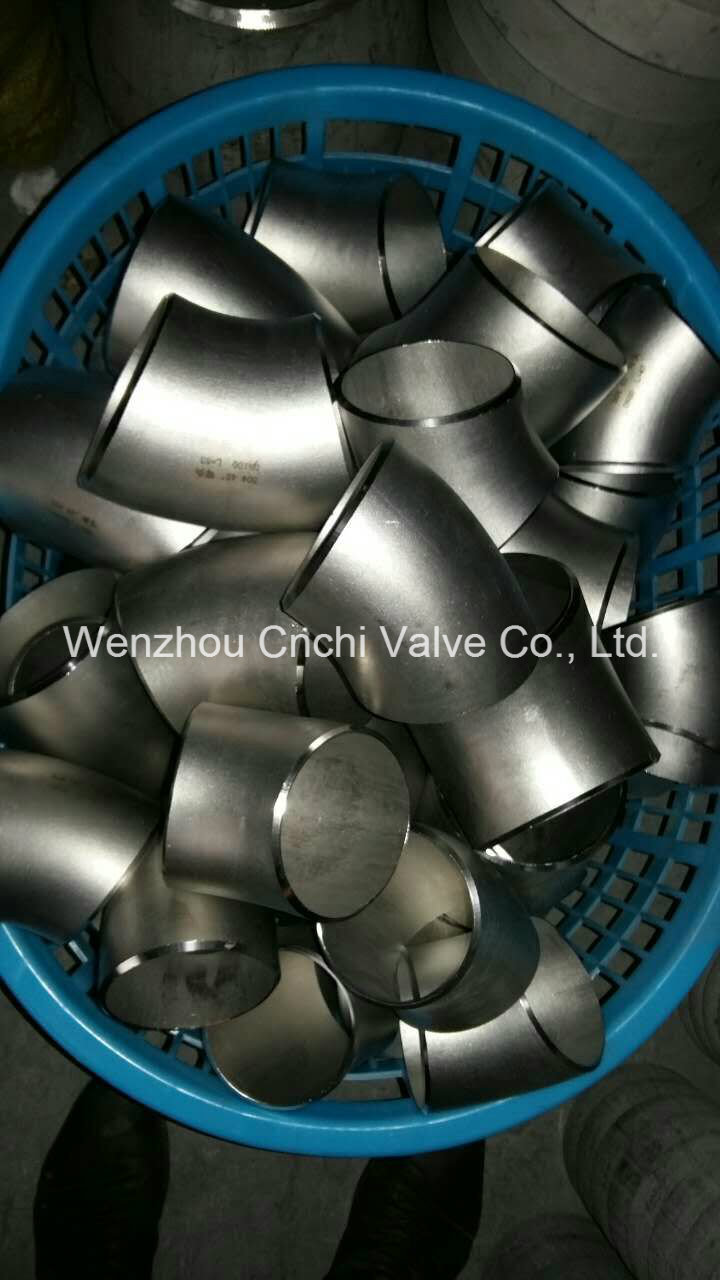 Ss 45degree Stainless Steel Elbow Pipe Fittings