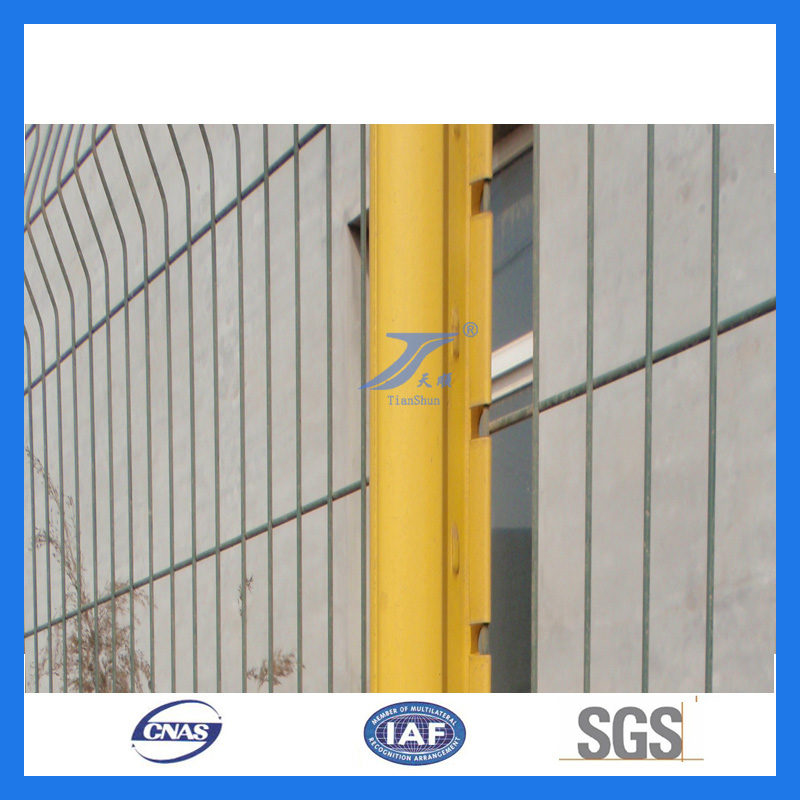 Wire Mesh Factory Fence with Peach Post (TS-L01)
