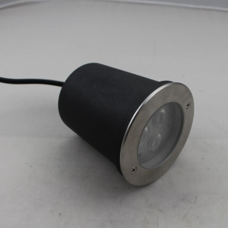 IP67 Waterproof 12V Stainless Steel Cover Aluminum Body LED Underground Light with Niche