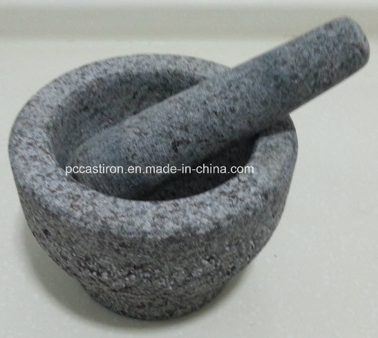 Stone Mortar and Pestle 13X10cm