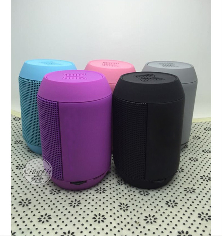 LED Light Portable Bluetooth Speaker with TF Card Support