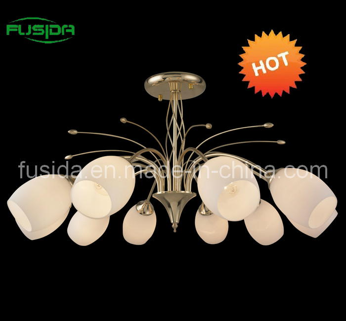 Hot Traditional European Style Glass Chandelier Ceiling Light