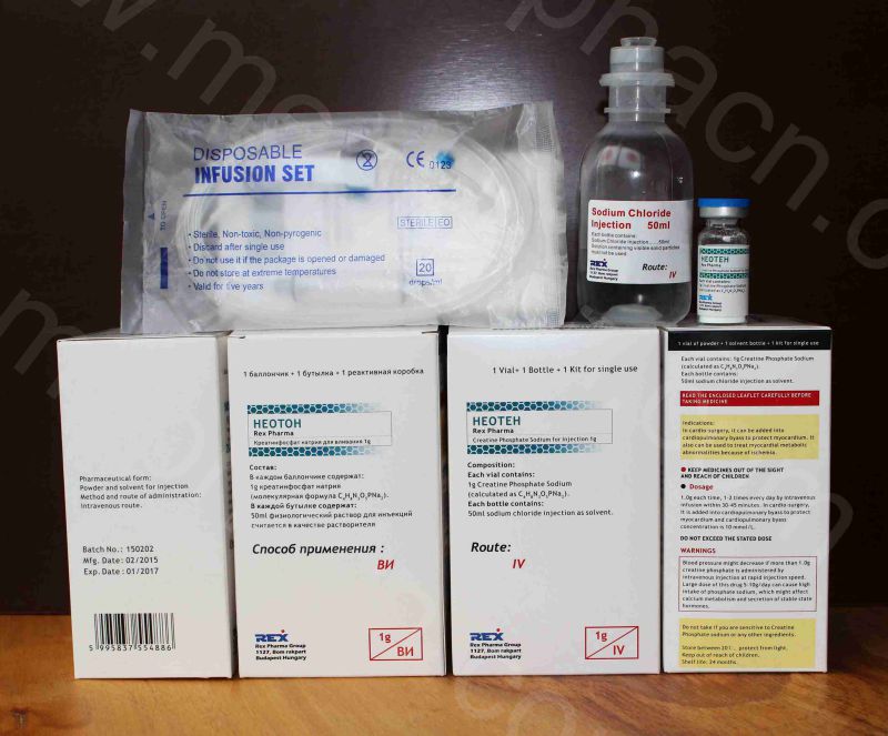 Finished Medicine Creatine Phosphate Sodium for Injection