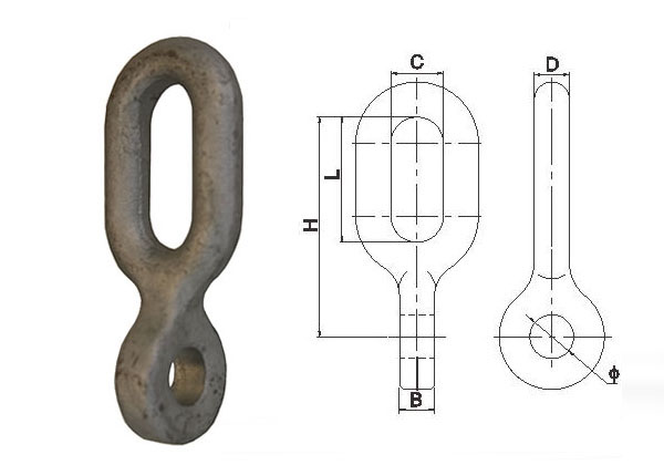 pH & Zh Type Extended Shackles