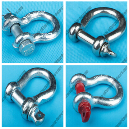 Factory Supplier European Type Straight Bow/Dee Shackle Rigging