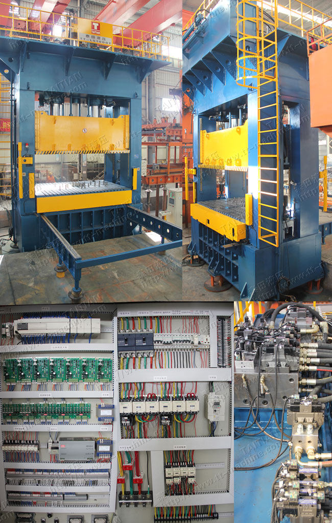 Hydraulic Deep Drawing Press with Moving Table 1000t