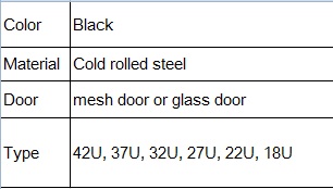 High Quality 22u Standard Cabinet with Mesh Door